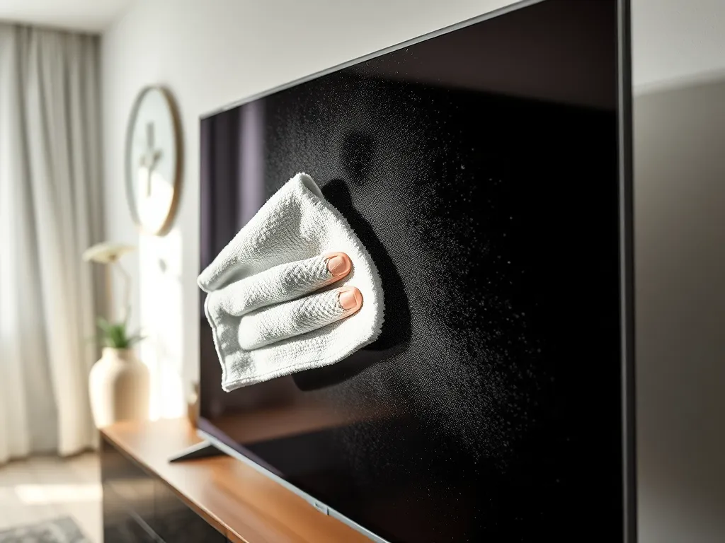 Czym wyczyścić ekran telewizora?