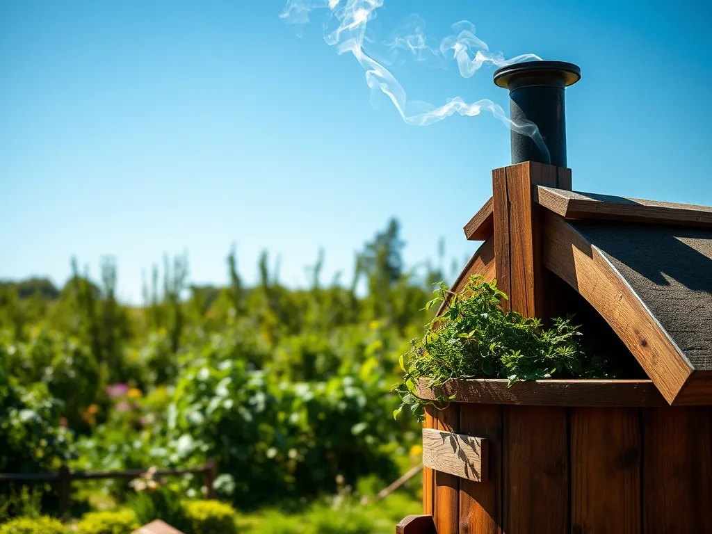 Jak zrobić wędzarnię z drewna?