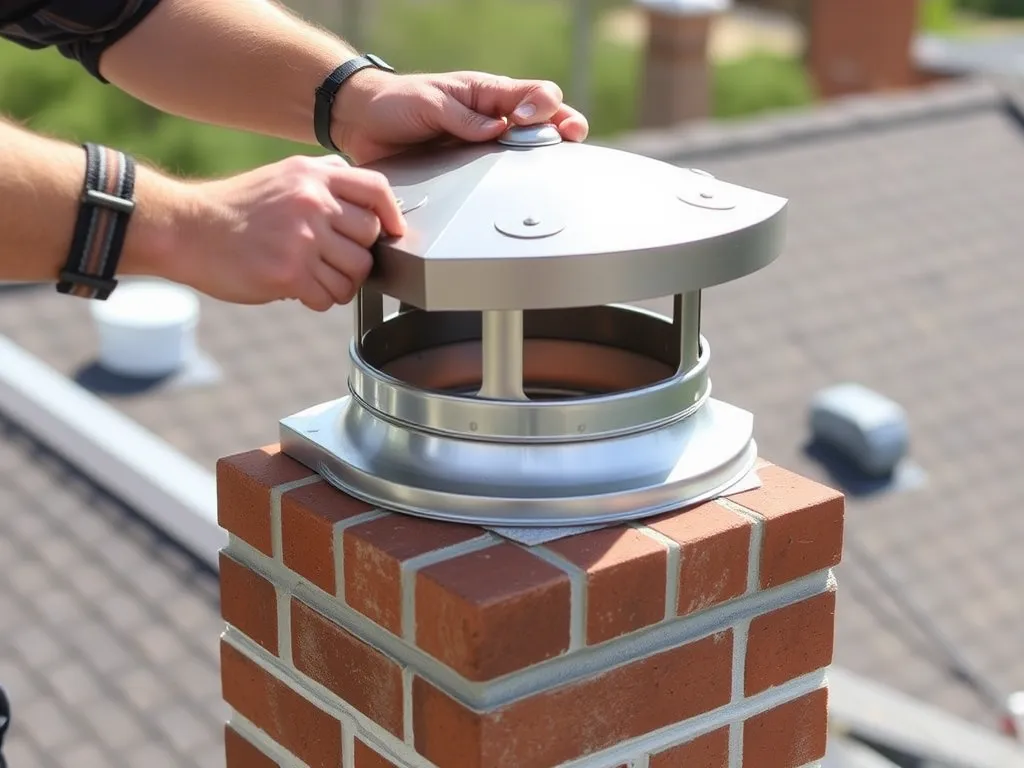 Czapka na komin z blachy – jak zrobić?