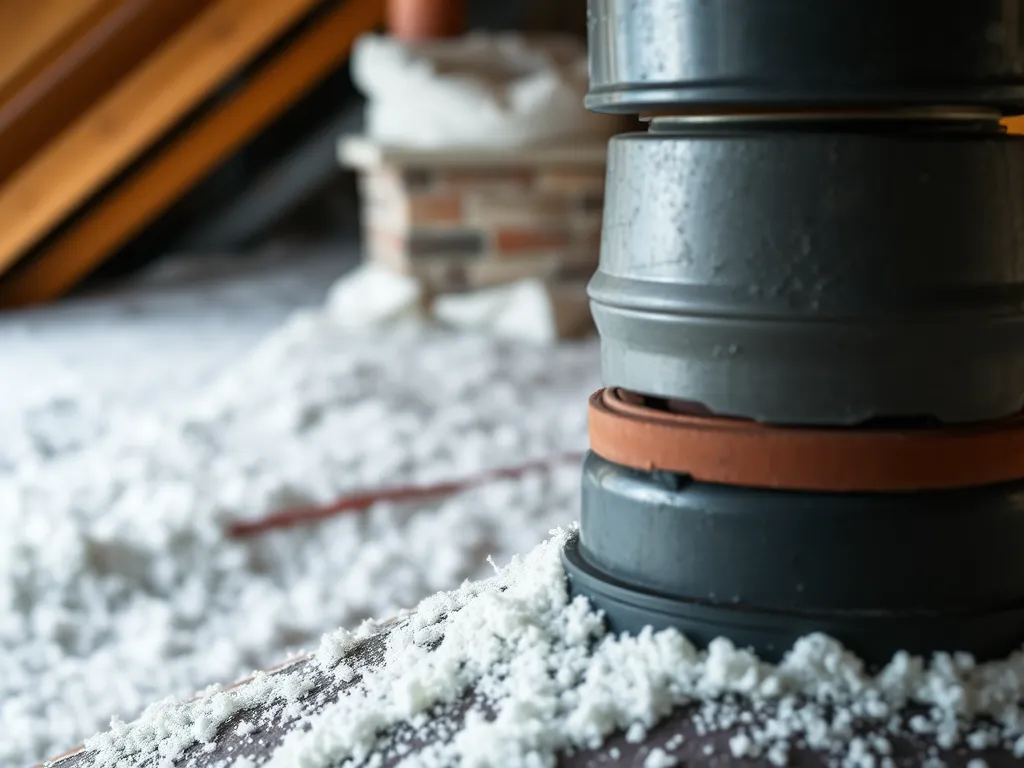 Czy ocieplać komin na poddaszu nieużytkowym?