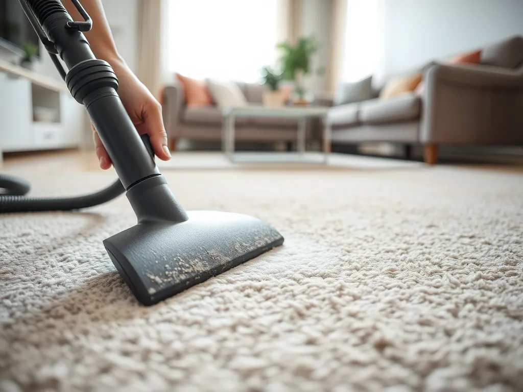 Jak wyczyścić dywan na sucho?