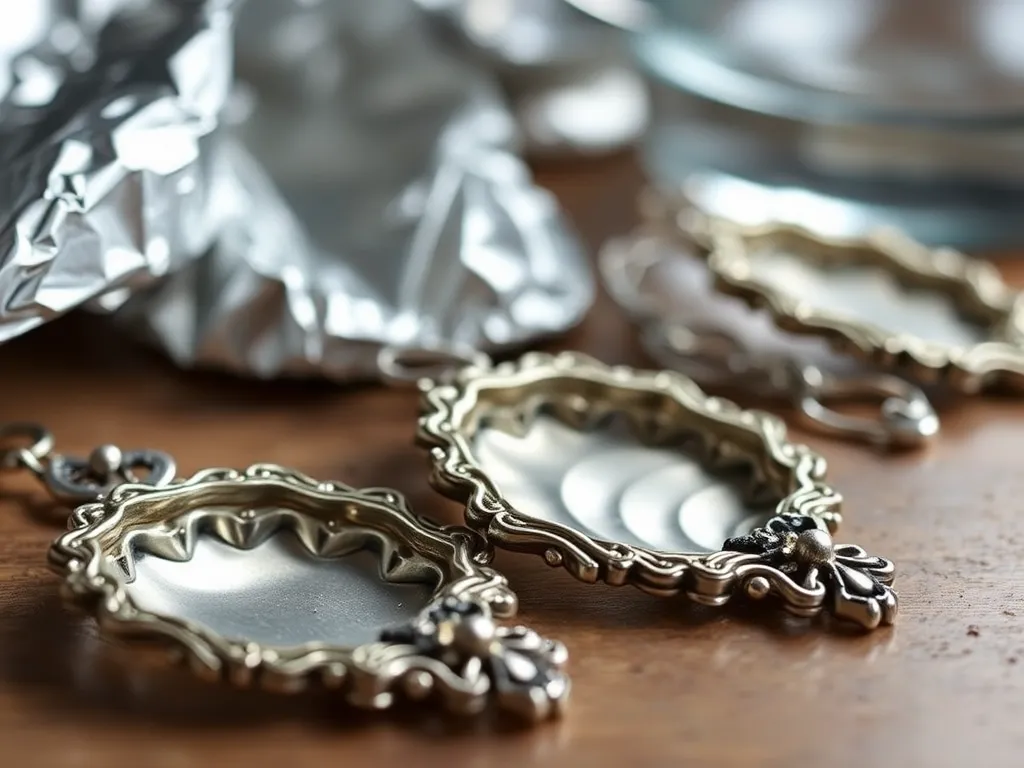 Jak wyczyścić srebro folią aluminiową?