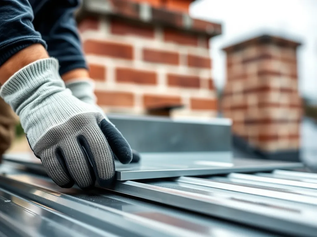 Jak obrobić komin blachą?