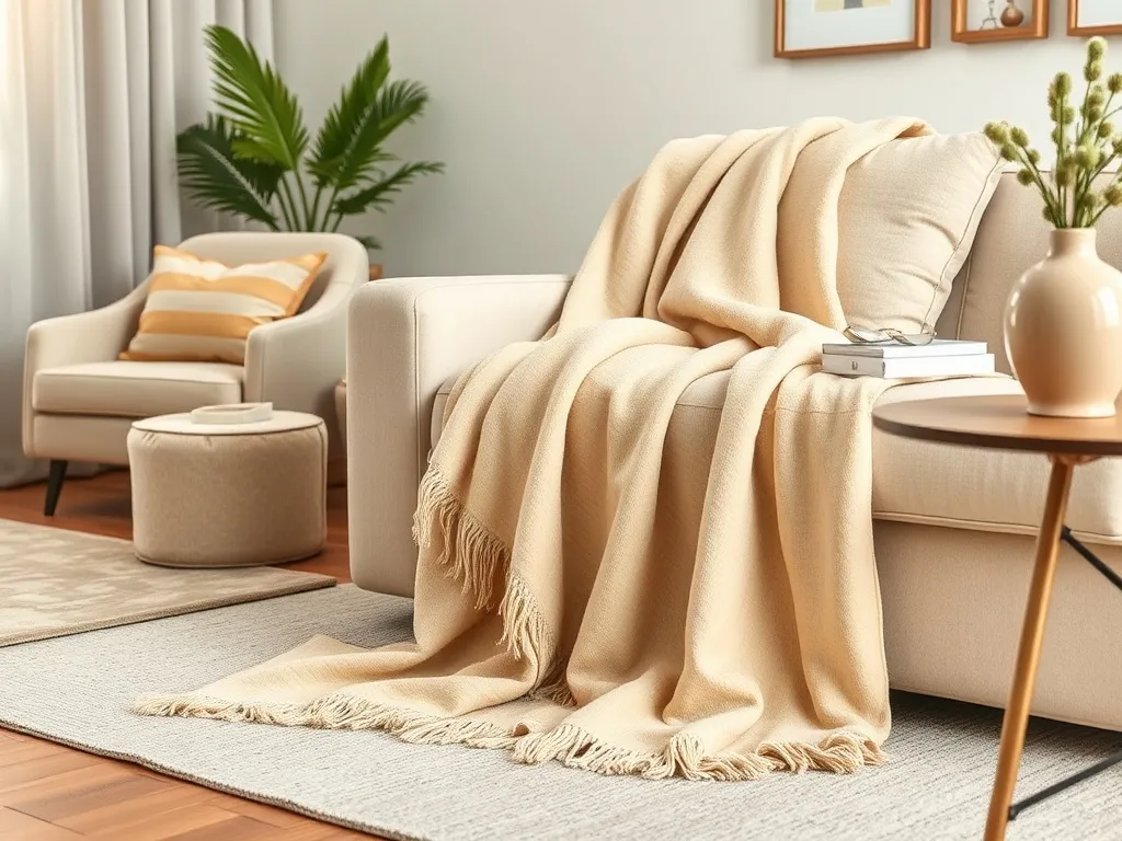 Beżowe dodatki do salonu: jak wprowadzić harmonię i styl?