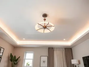 Pomysł na sufit w salonie: inspiracje i praktyczne porady