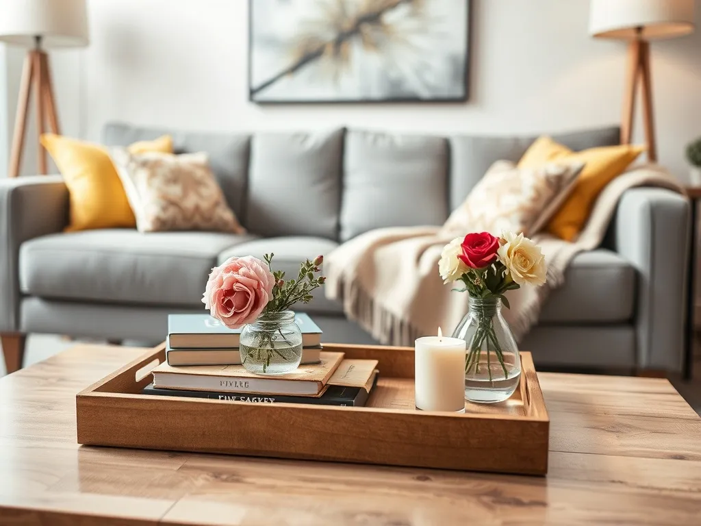 Co położyć na stół w salonie? Praktyczne inspiracje i porady