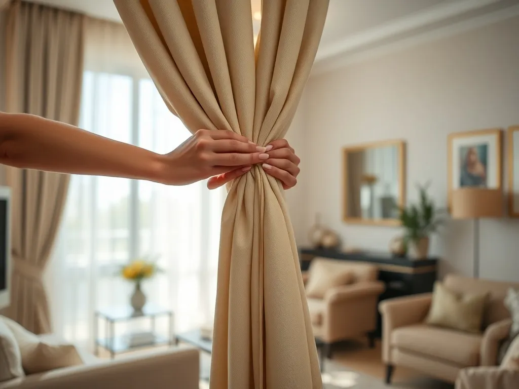 Jak upiąć za długie firanki? Sprawdzone metody i porady
