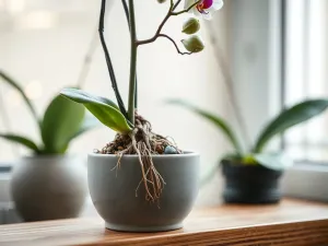 Co zrobić, gdy korzenie storczyka wychodzą z doniczki?