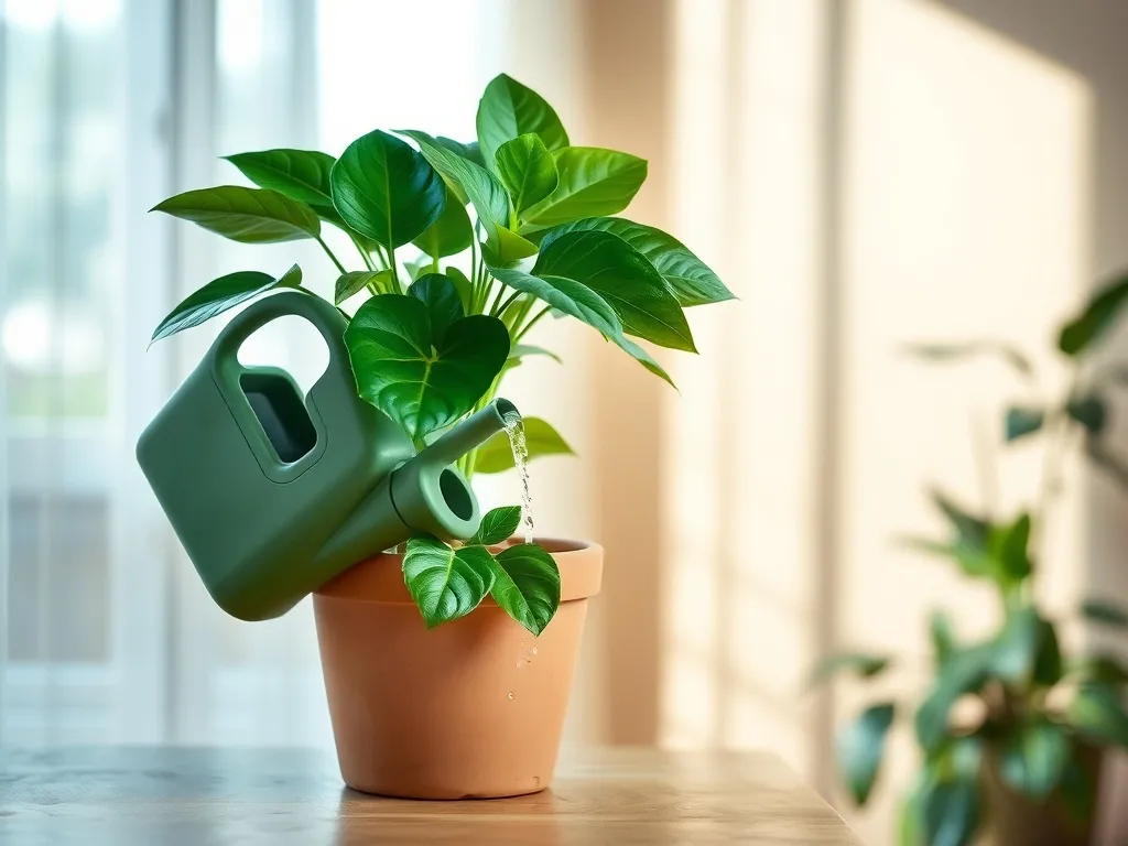 Czym podlewać fikusa, żeby ładnie rósł?