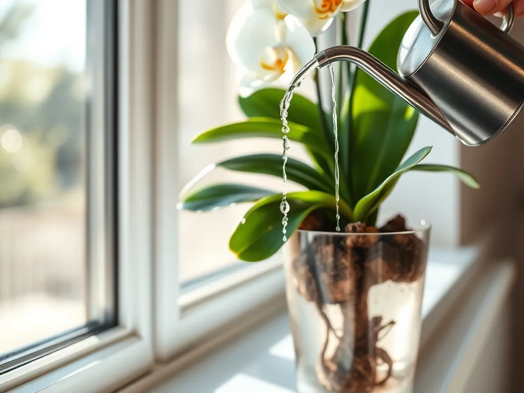 Jak podlewać storczyka w doniczce?