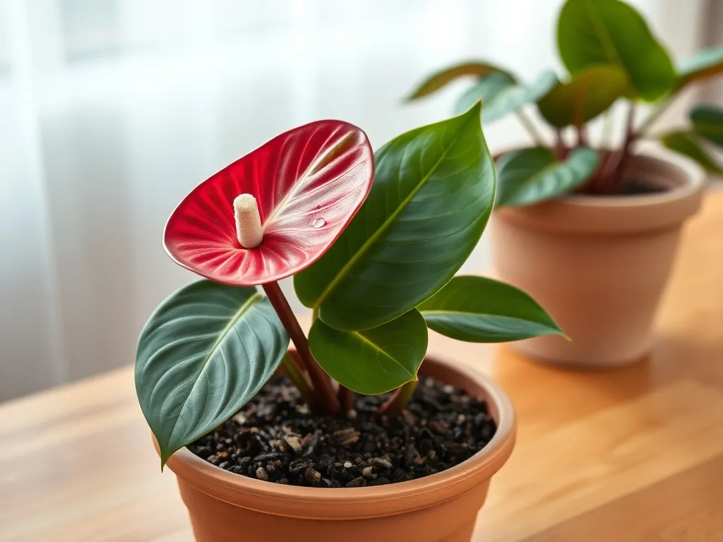 Czy anturium lubi płytkie doniczki?