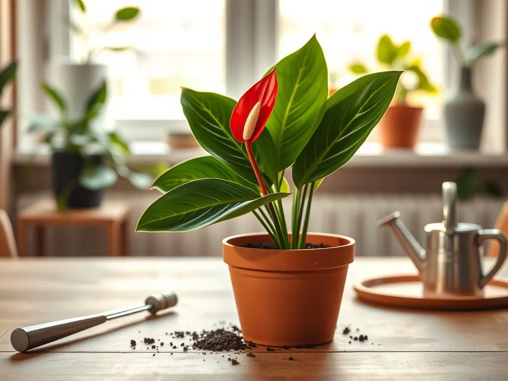 Czy anturium po zakupie trzeba przesadzić?