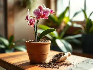 Czy fusy z kawy pomagają storczykom?