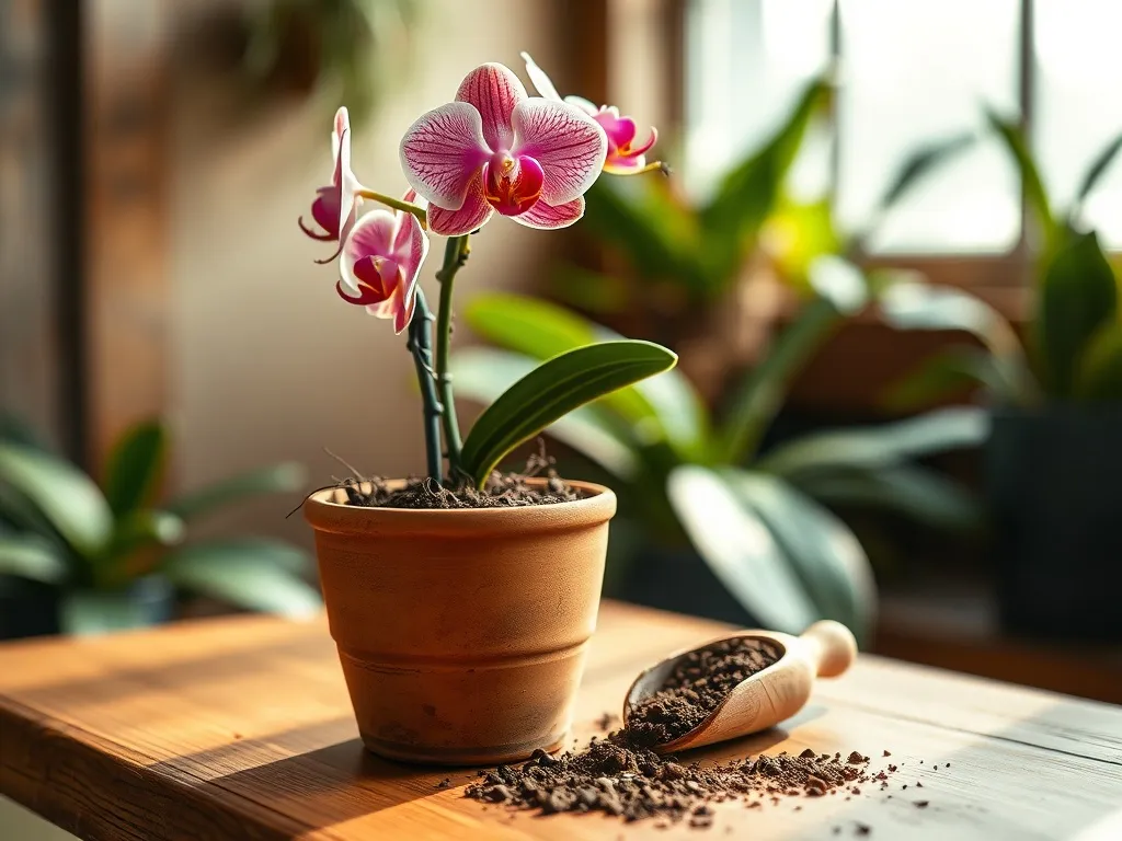 Czy fusy z kawy pomagają storczykom?