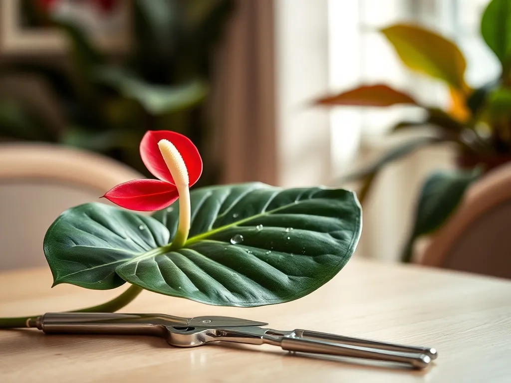 Czy anturium się przycina?