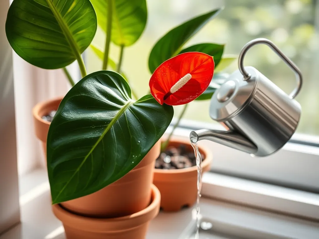 Ile razy w tygodniu należy podlewać anturium?