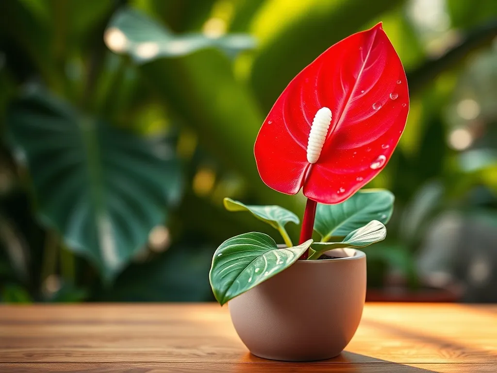 W jakich miesiącach kwitnie anturium?