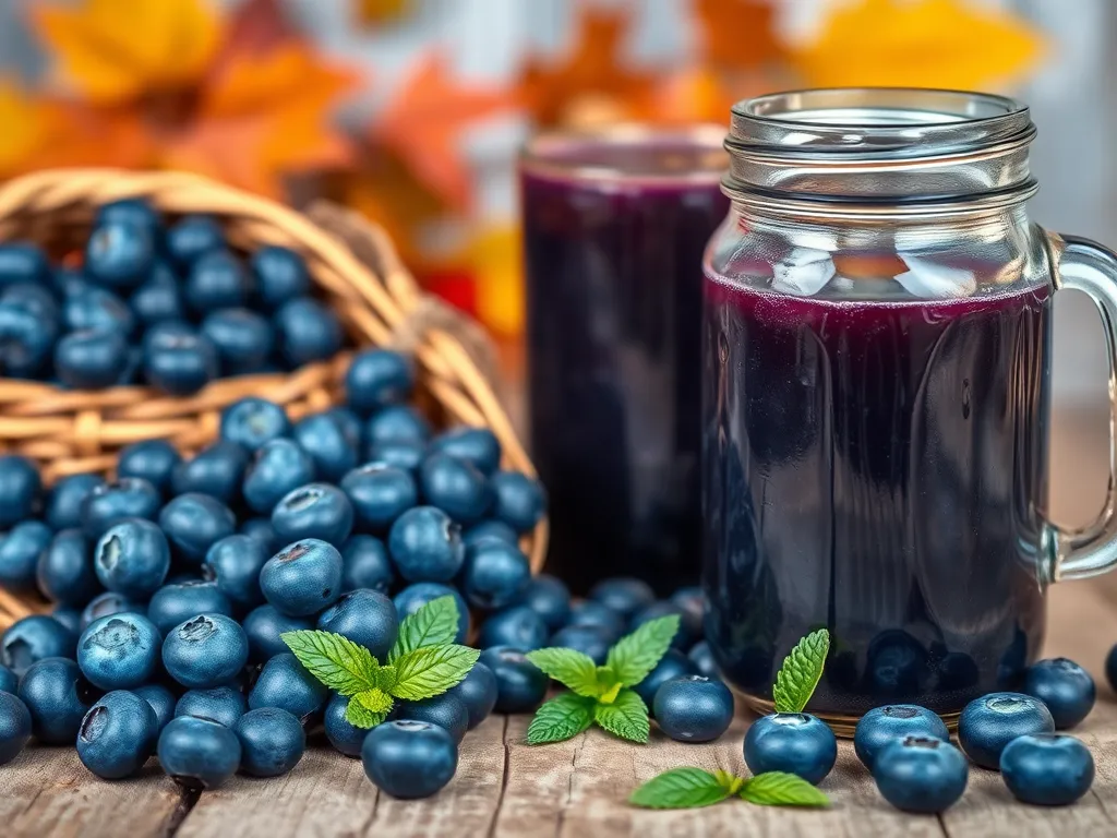 Jak zrobić sok z borówki amerykańskiej na zimę?